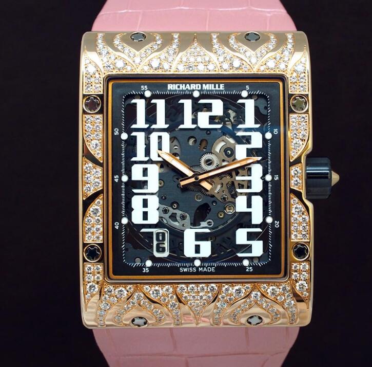 fake Richard Mille RM 016 Automatic Extra Flat Diamond Set Ladies watches